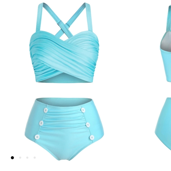 Dressfo Other - Retro Swimsuit top is big